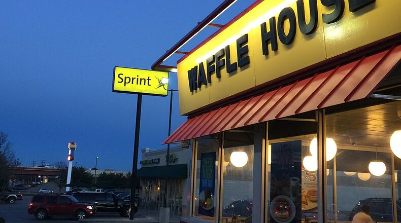 Sprint Waffle House Retail Signs Restaurant