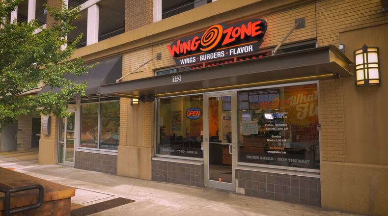 Atlanta-based Wing Zone has seen sales for its takeout-focused restaurants increase during the last couple weeks of the pandemic, compared to a year ago, according to chief executive officer Matt Friedman. Meanwhile, the U.S. restaurant industry as a whole has seen sales plummet. Photo courtesy of Wing Zone