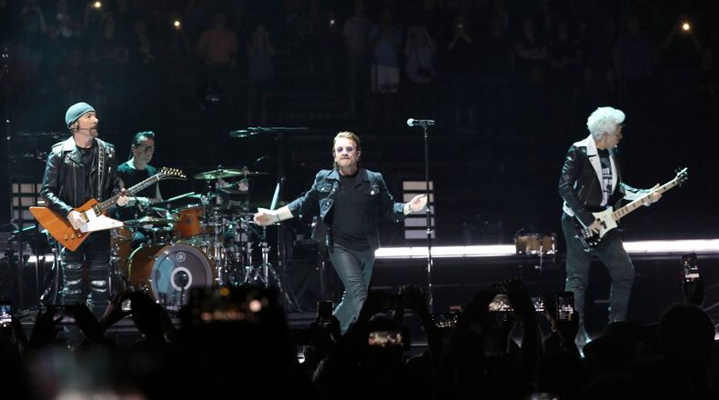 U2 rocked the sold out Infinite Energy Arena on their Experience+Innocence Tour 2018, on Monday, May 28, 2018. Robb D. Cohen / www.RobbsPhotos.com