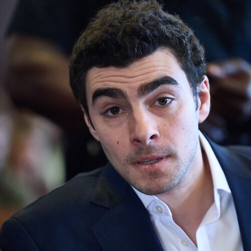 FILE - Luigi Mangione appears in Manhattan Criminal Court for an evidence hearing, Thursday , Dec. 18, 2025, in New York. (Curtis Means/Pool Photo via AP, File)