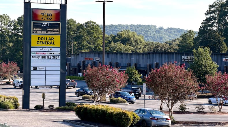 The Sandy Springs Development Authority has given initial approval for $4.3 million in incentives, including property tax breaks, for a proposed redevelopment of the North River Shopping Center. (J. Scott Trubey/AJC)