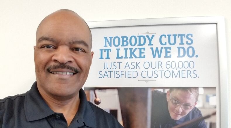 Eric Rogers, owner of a Metal Supermarket franchise near the airport, said when he hired workers, he had trouble finding qualified applicants, so he looked for people with a good attitude that he could train.