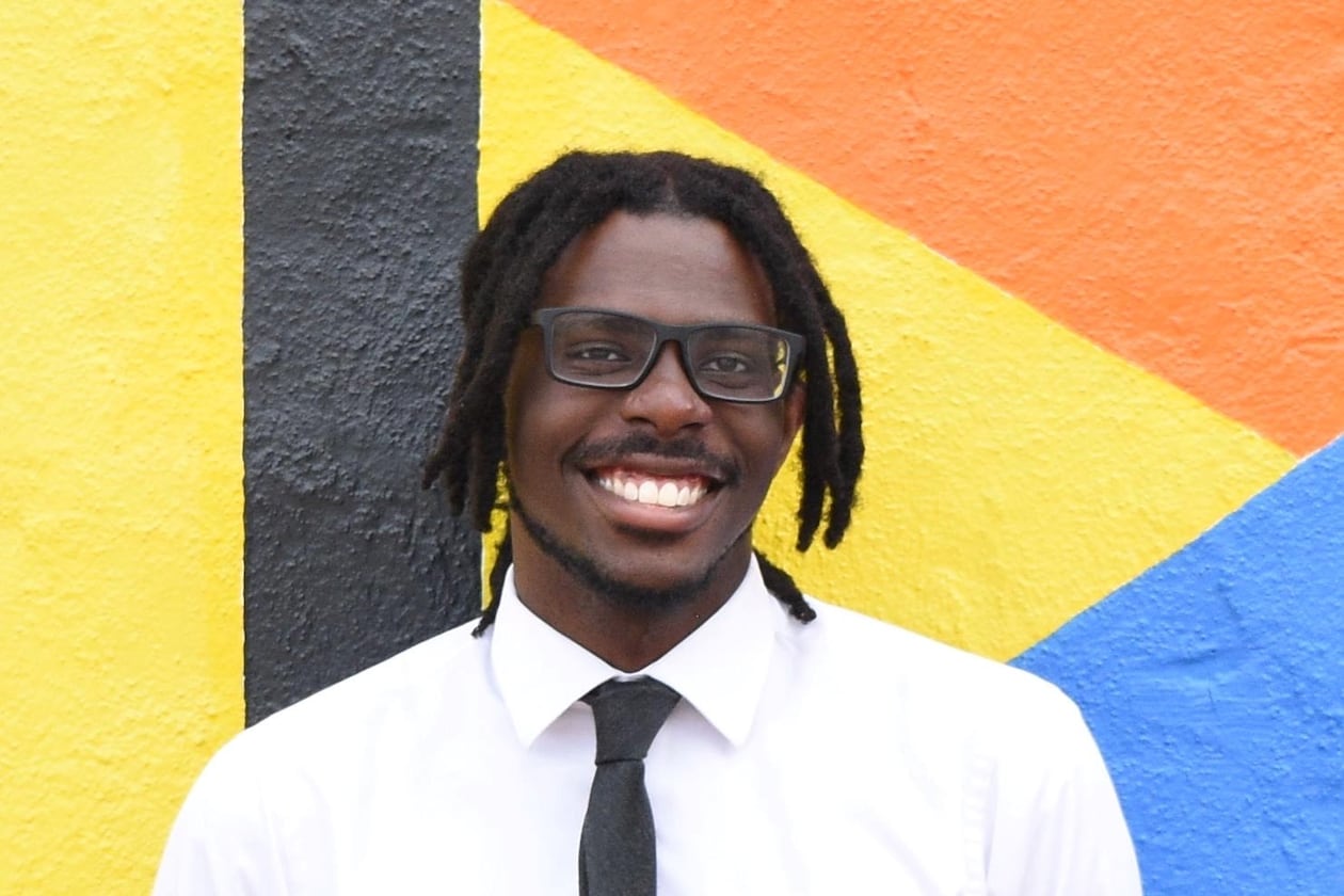 Sam Foster, 24, would be Marietta's first Black mayor if he beats four-term incumbent Steve "Thunder" Tumlin. (Courtesy)