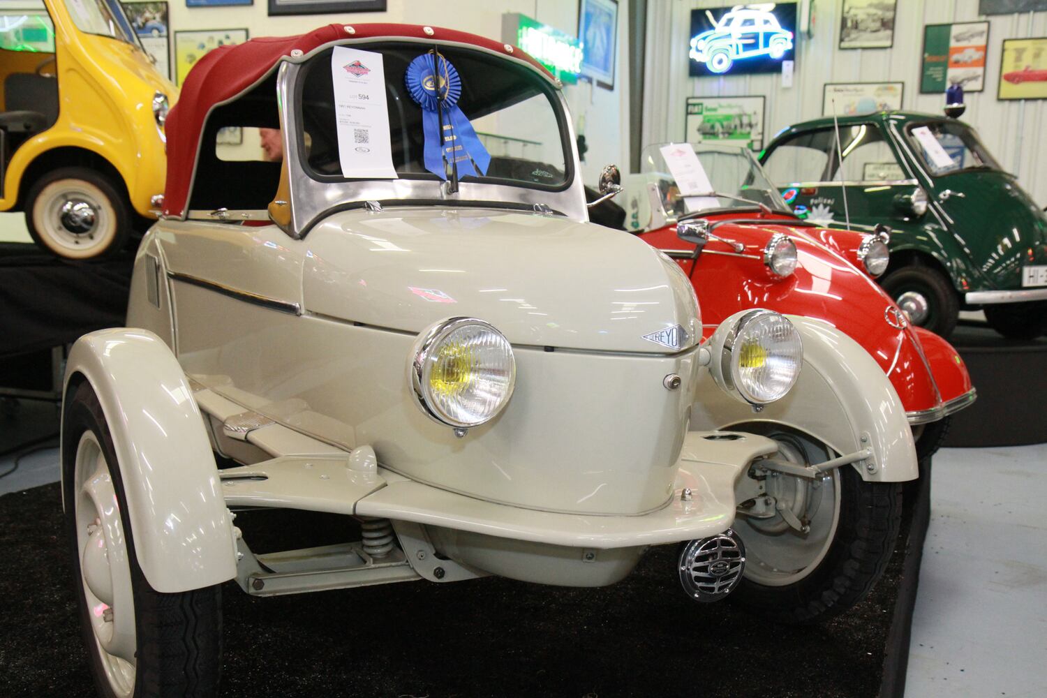 Top 12 microcars sold at Bruce Weiner Museum