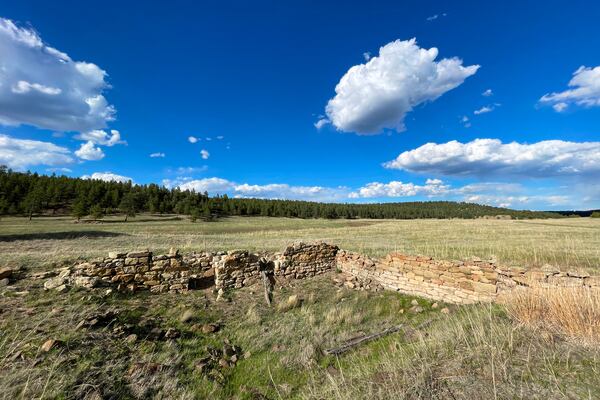 Ted Turner's Vermejo Park Ranch is seen, May 17, 2024, in northern New Mexico. (Susan Montoya Bryan/AP)