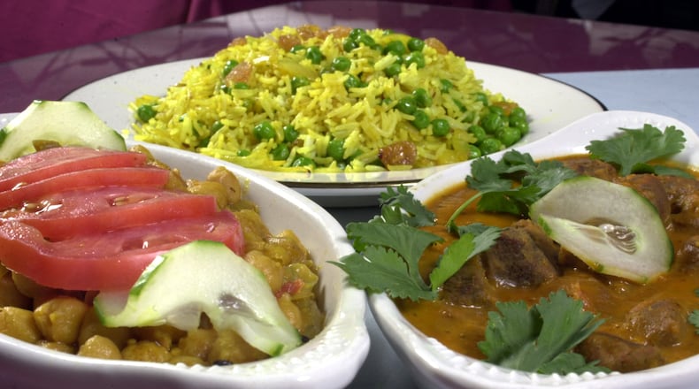 Dishes like Channa Masala are popular at Panahar Restaurant.