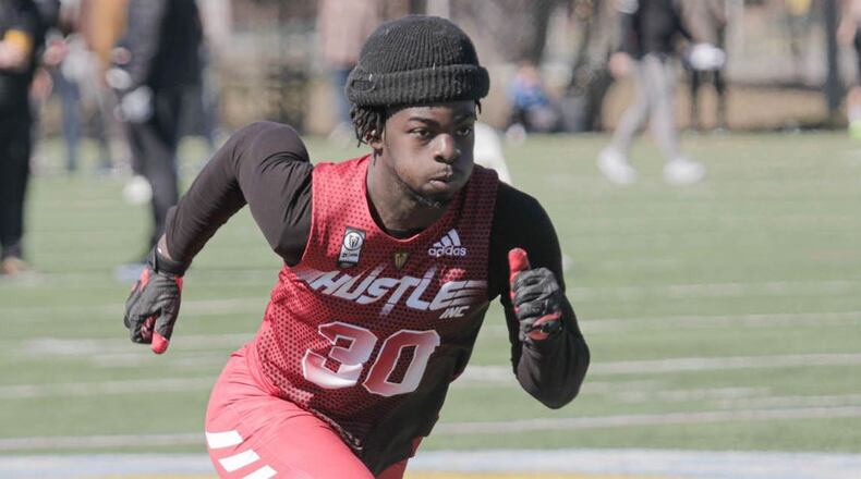 Cedar Grove High wide receiver Janiran Bonner, who announced his commitment to Georgia Tech on April 16, 2021. (247Sports)