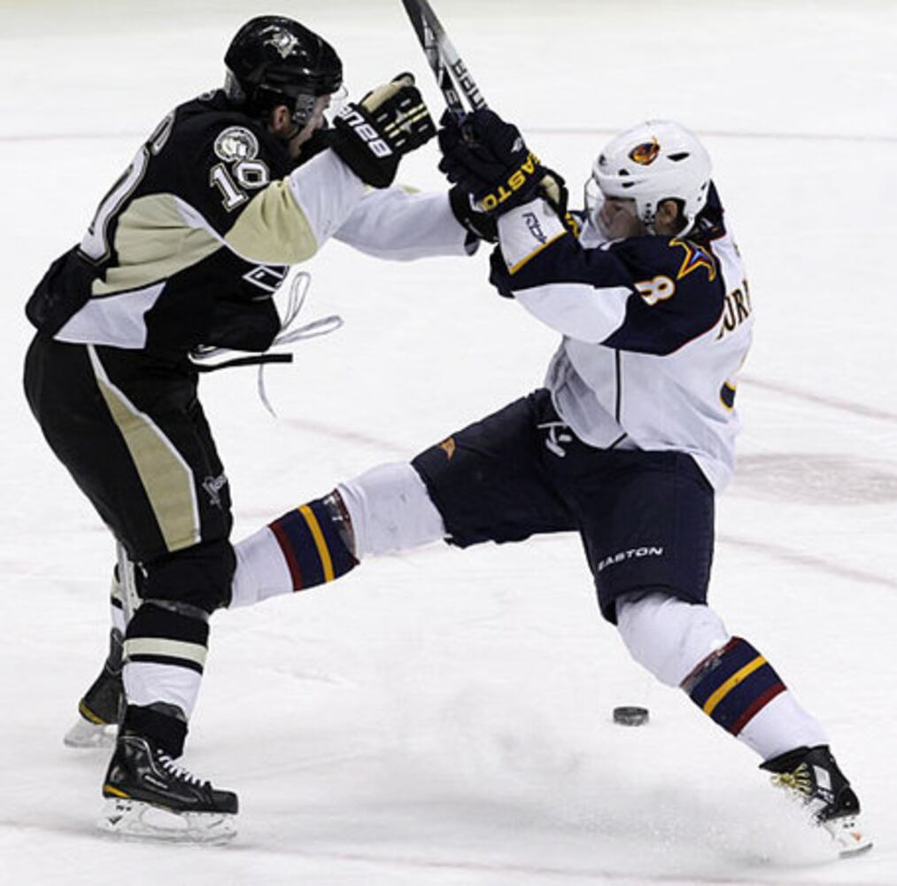 Thrashers vs. Penguins
