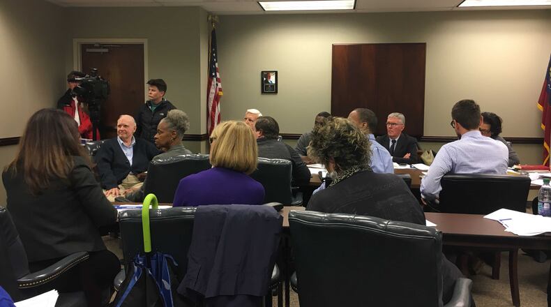 Cobb County’s elections board voted Monday to certify the more than 310,000 ballots cast — that’s 64 percent of the county’s registered voters. The board also approved the rejection of 829 provisional ballots.