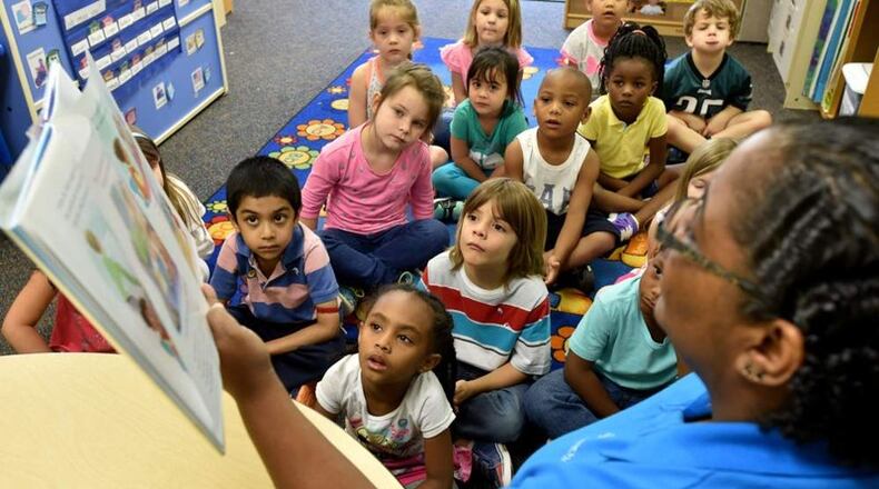 The Forsyth County schools are making appointments for kindergarten registration for the 2019-20 school year. Each school has been assigned a specific week to register from January through April. AJC FILE