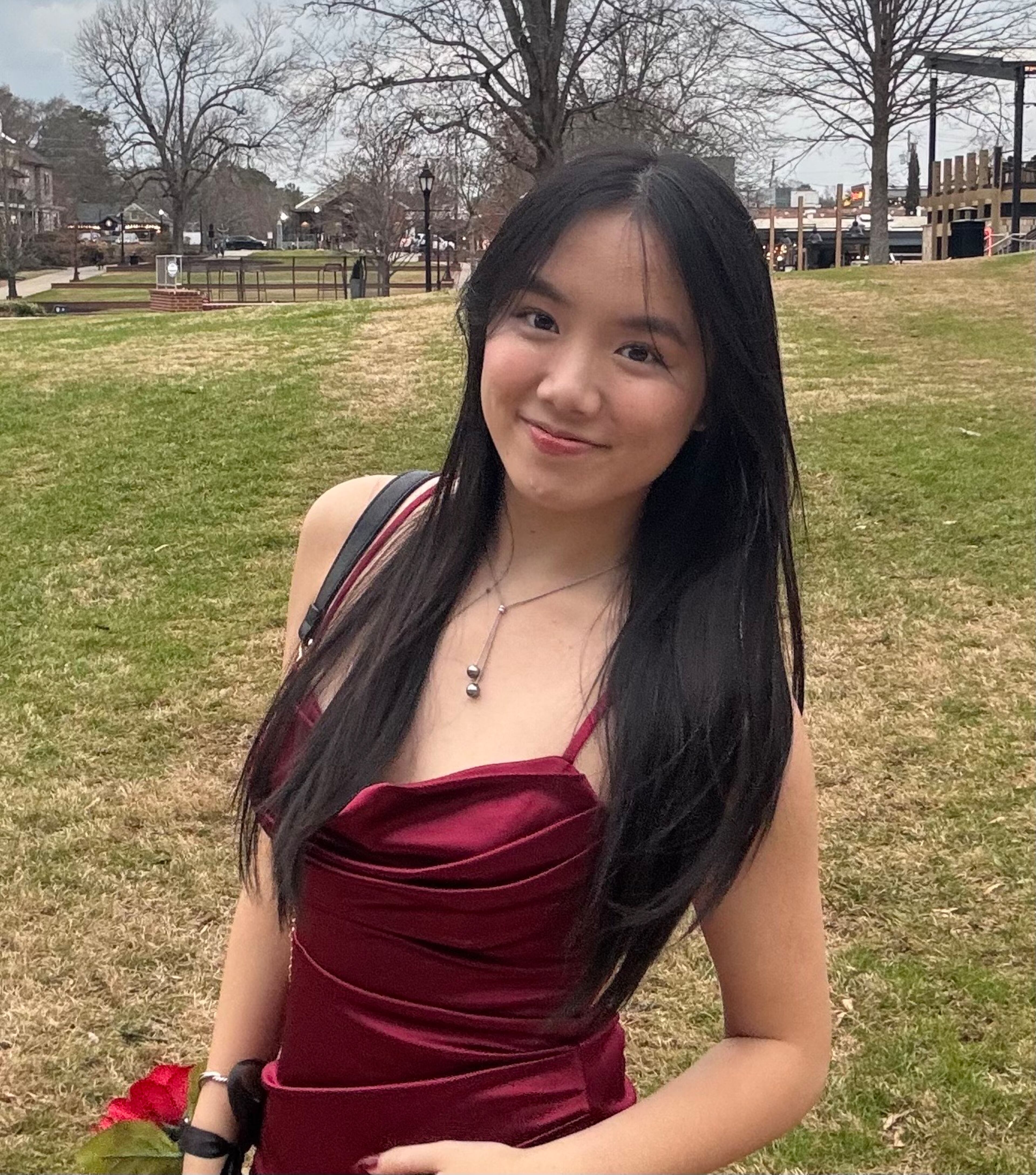 Ivy Nhan is the 2025 valedictorian of Mountain View High School in Gwinnett County. Nhan plans to study biomedical engineering at Georgia Tech. "Class of 2025 embodies passion. Although dispersed through many sectors, everyone seems to have a passion in something whether it be in a hobby or academics." (Handout)