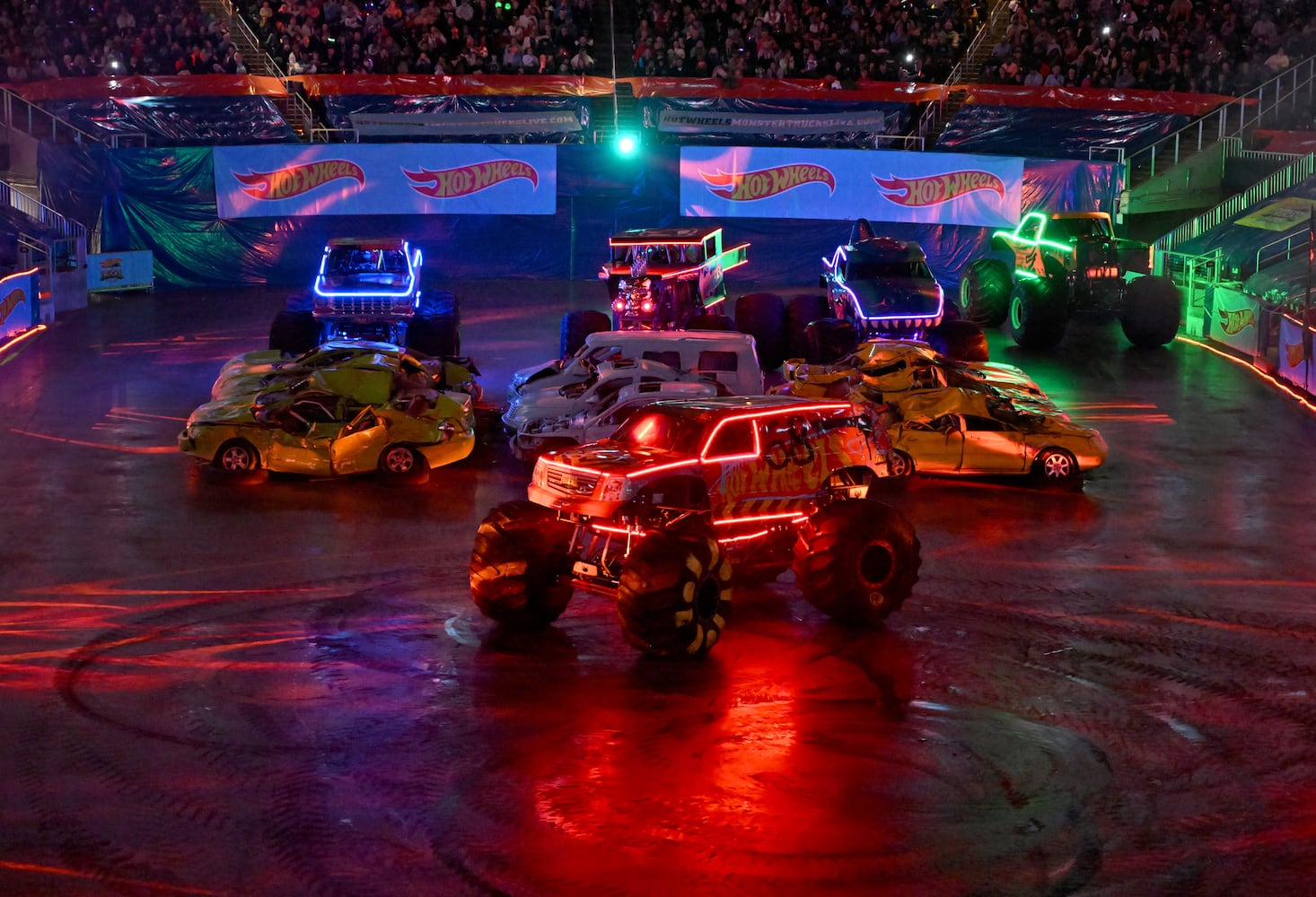 Monster Truck show thrills fans