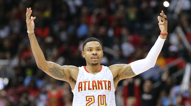 Kent Bazemore is welcoming all unhappy players to Atlanta with open arms.