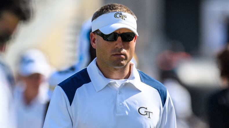 New Georgia Tech quarterbacks and B-backs coach Craig Candeto (GT Athletics/Danny Karnik)
