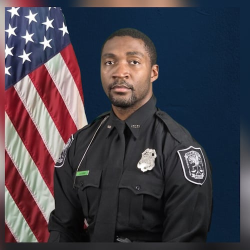 DeKalb County police Officer David Rose, 33, died on Friday, Aug. 8, 2025. Rose became the fourth officer from Georgia killed in the line of duty this year. (DeKalb County police)