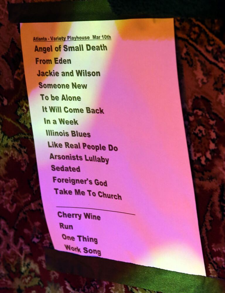 Hozier plays Tabernacle