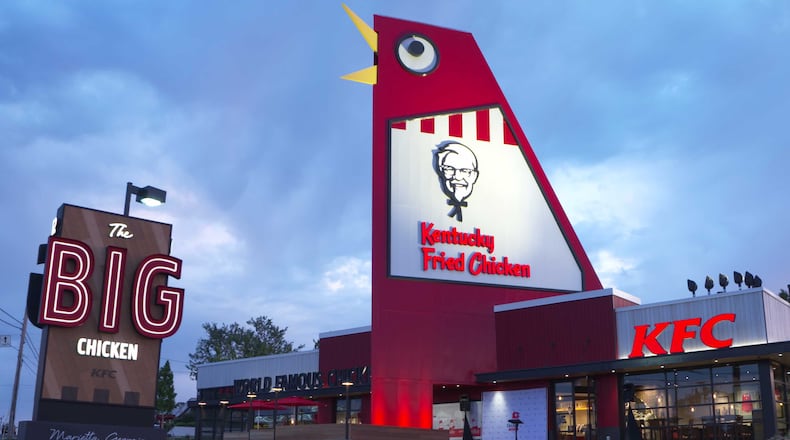 The Big Chicken reopened Thursday, May 11, 2017, after four months of renovations inside and out.
