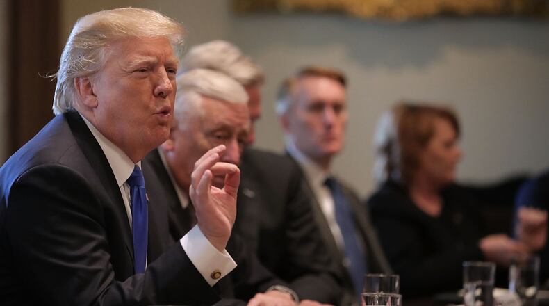 The federal health insurance program for working-class children called CHIP has lapsed and funding is about to run out. GOP leaders have delayed renewing it and now appear poised to use it as a bargaining chip to entice Democrats to vote for a government funding bill. A tweet by President Donald Trump on Thursday appeared to throw the CHIP funding bargaining into confusion, but later the White House issued a statement saying he supports the package. (Photo by Chip Somodevilla/Getty Images)