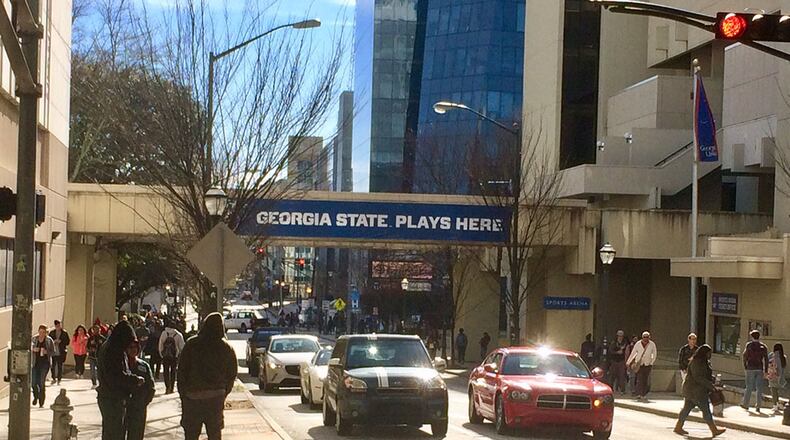 Georgia State University would be a winner in terms of work-study funding, according to the American Council on Education, under a proposed rewrite to the federal Higher Education Act that its House Republican sponsors call the PROSPER Act. Photo by Bill Torpy.