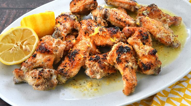 210725 Atlanta, Ga: Lemon Pepper Chicken Wings, for 080521 5:30 Challenge. (Chris Hunt for The Atlanta Journal-Constitution)