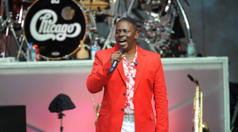 EWF VOCALIST Philip Bailey has been with the band since 1972.