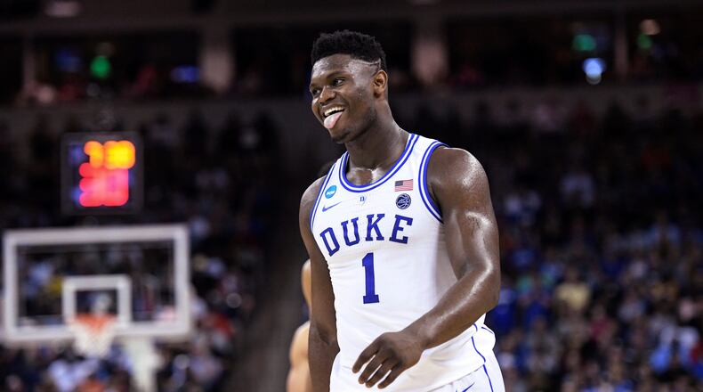Duke forward Zion Williamson.