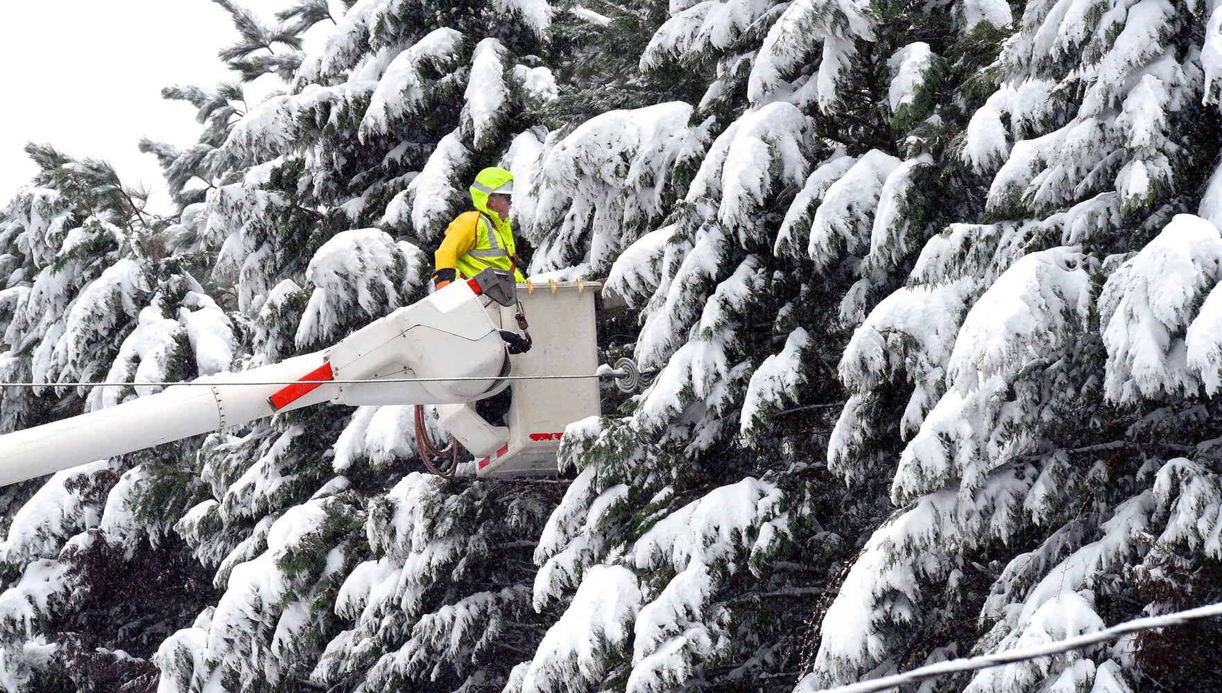 Photos: Winter storm blankets South in snow, ice