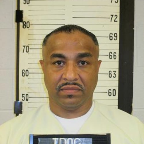This Tennessee Department of Correction photo shows inmate Tony Carruthers. (Tennessee Department of Correction via AP)
