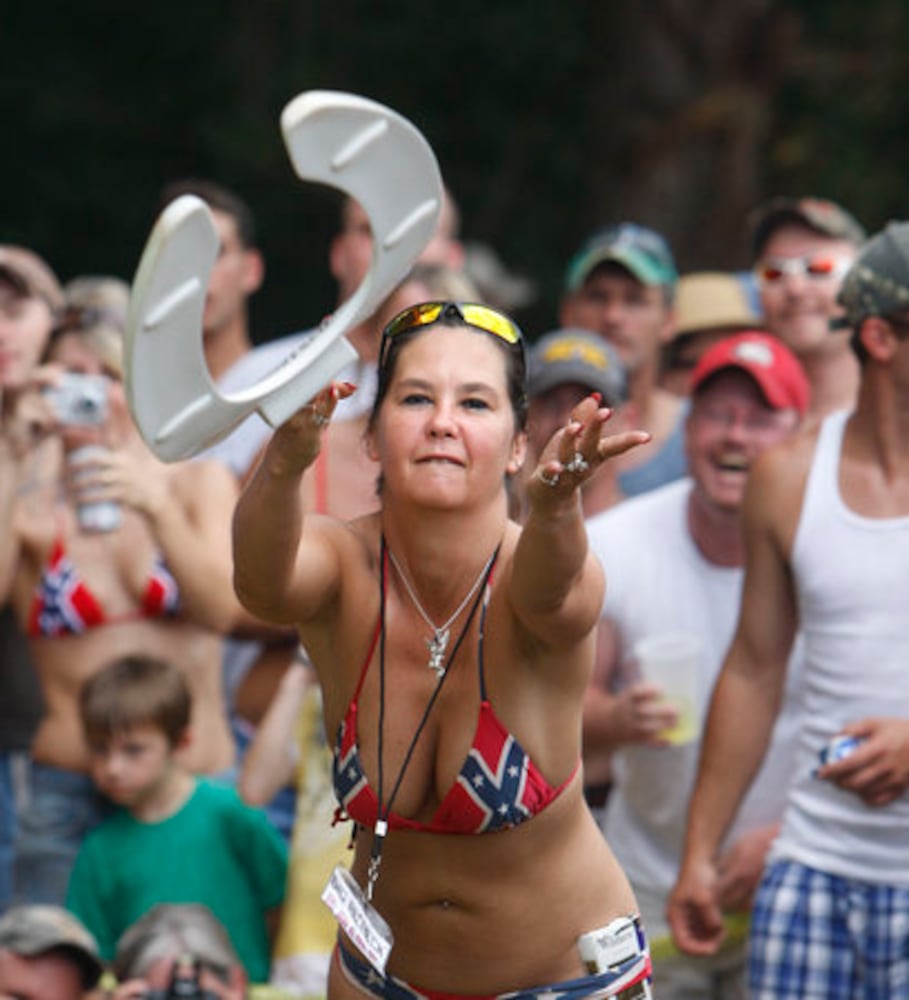 Toilet seat toss and more at Redneck Games