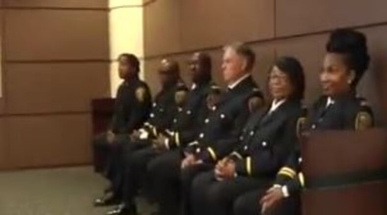 College Park recently appointed five six new police chaplains. CONTRIBUTED