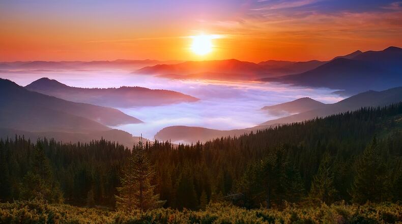 Weather Channel will provide scenery like this on election night to soothe your nerves. CREDIT: Rodney Ho/ rho@ajccom