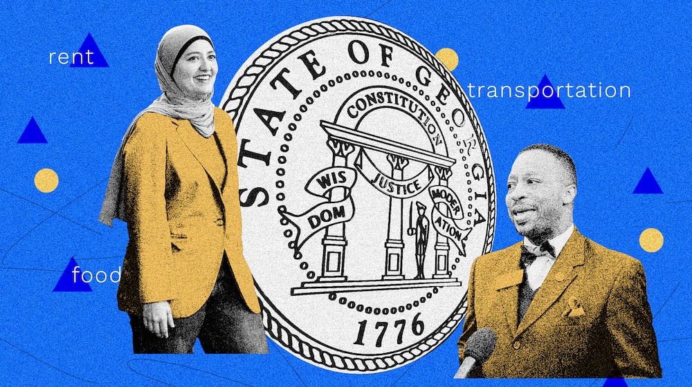 (Photo Illustration: Jessi Esparza / AJC | Source: Jason Getz/AJC, Bob Andres/AJC/TNS)