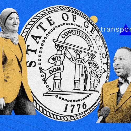 (Photo Illustration: Jessi Esparza / AJC | Source: Jason Getz/AJC, Bob Andres/AJC/TNS)