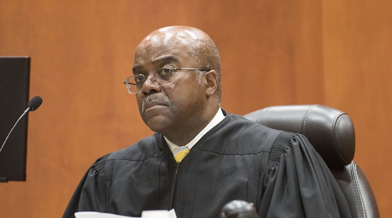 DeKalb County Judge Gregory Adams during a 2019 court hearing. (Alyssa Pointer/alyssa.pointer@ajc.com)
