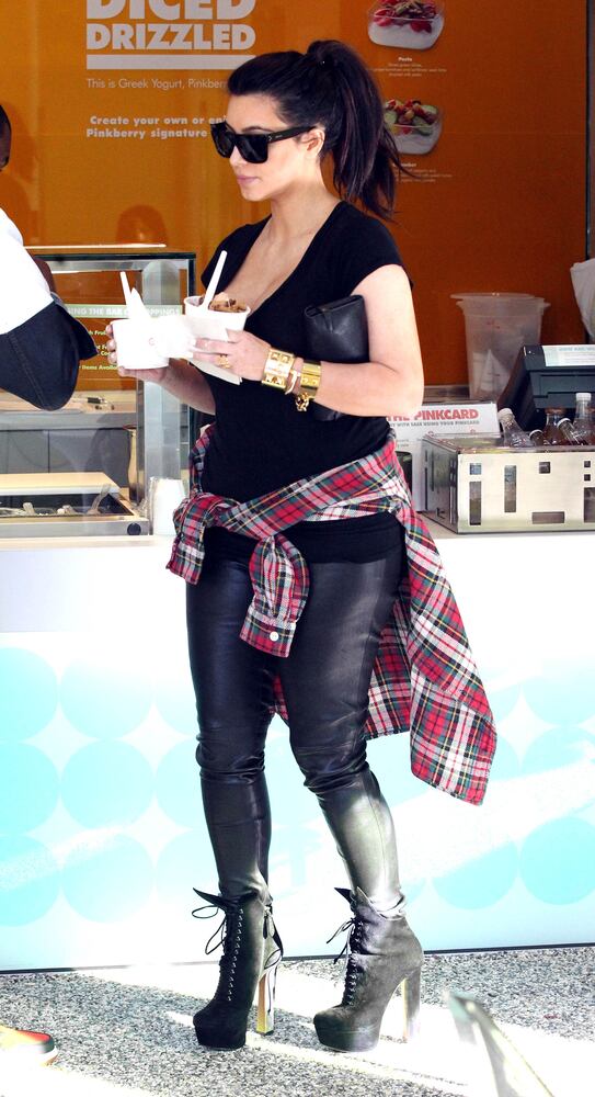 Kim Kardashian's maternity fashion
