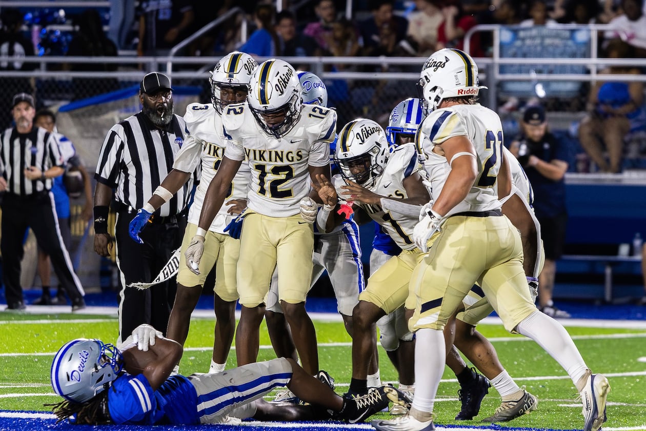 Taylor County's football team is trying to remind the community it isn't just a basketball school. The Vikings are 3-0 and believe they're on the verge of a program-changing season. (Courtesy of Cassie Marshall)