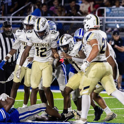 Taylor County's football team is trying to remind the community it isn't just a basketball school. The Vikings are 3-0 and believe they're on the verge of a program-changing season. (Courtesy of Cassie Marshall)