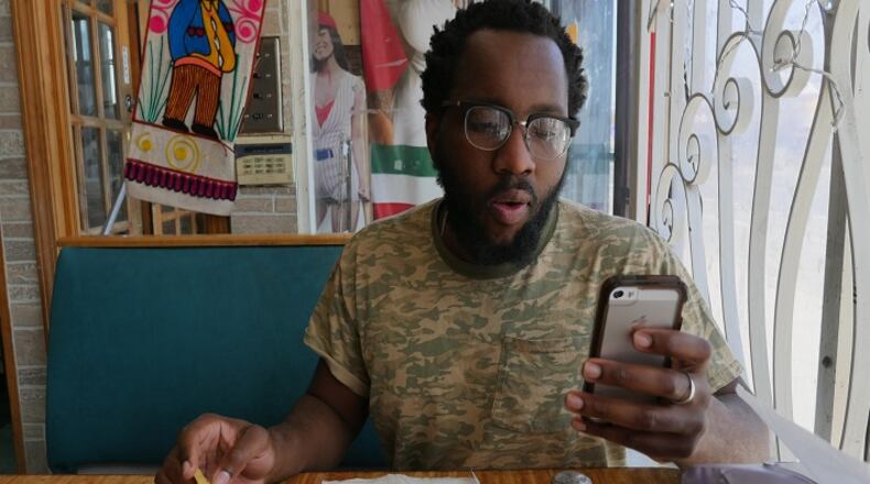 Food activist Tunde Wey is bringing his conceptual restaurant Saartj to Bank Suey in Hamtramck, Mich., from April 29 through May 5, 2018. Diners' experiences will be predicated on their perceived level of privilege. (Mark Kurlyandchik/Detroit Free Press/TNS)
