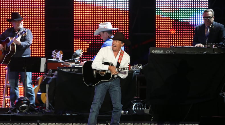 George Strait had a ball during his March 30, 2019 concert at Mercedes-Benz Stadium - his first visit to Atlanta since 2014.