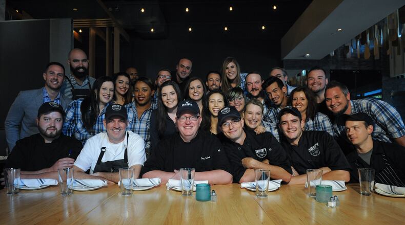 Drift Fish House & Oyster Bar front-of-house staff, chefs and managers. (BECKY STEIN PHOTOGRAPHY)