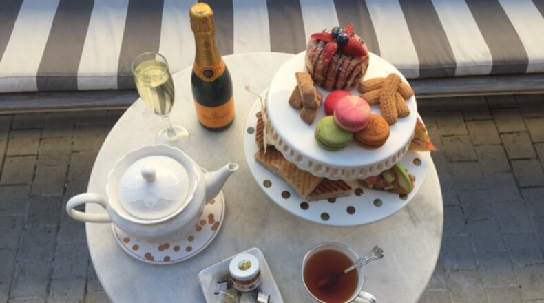 Photo credit: Veuve Cliquot afternoon tea, Corso Coffee