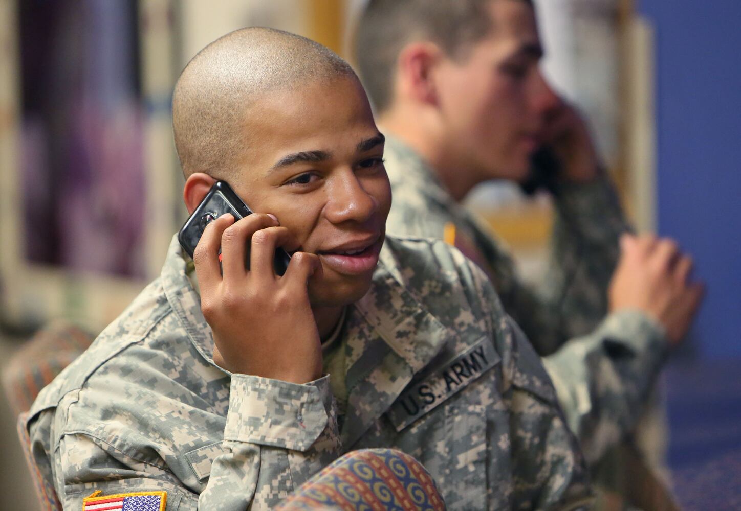 USO welcomes soldiers at Hartsfield Jackson