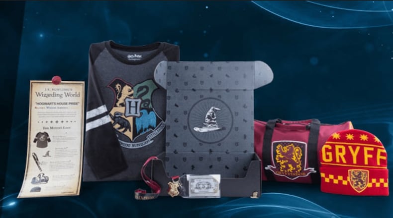 J.K. Rowling’s Wizarding World Subscription Box from Loot Crate. CONTRIBUTED