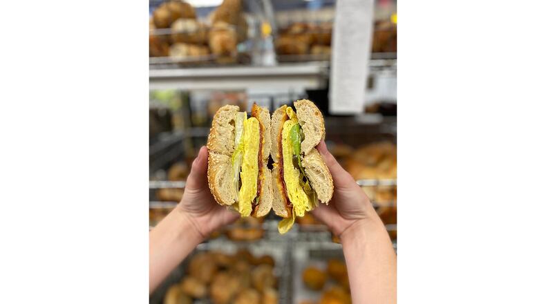 A sandwich from the menu of Brooklyn Bagel Bakery & Deli. / Brooklyn Bagel Facebook page