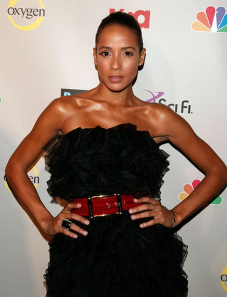 NBC stars party with the press