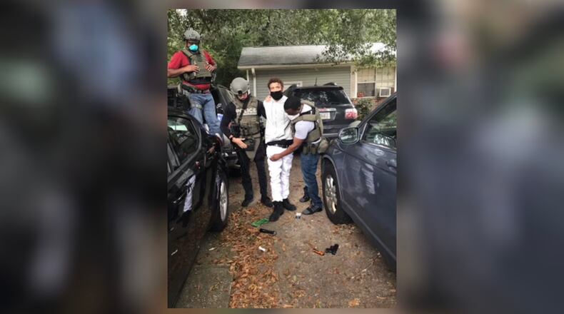 Karl Anthony Jordan was captured Thursday morning after a triple shooting in Clayton County and a robbery and shooting in Henry County.