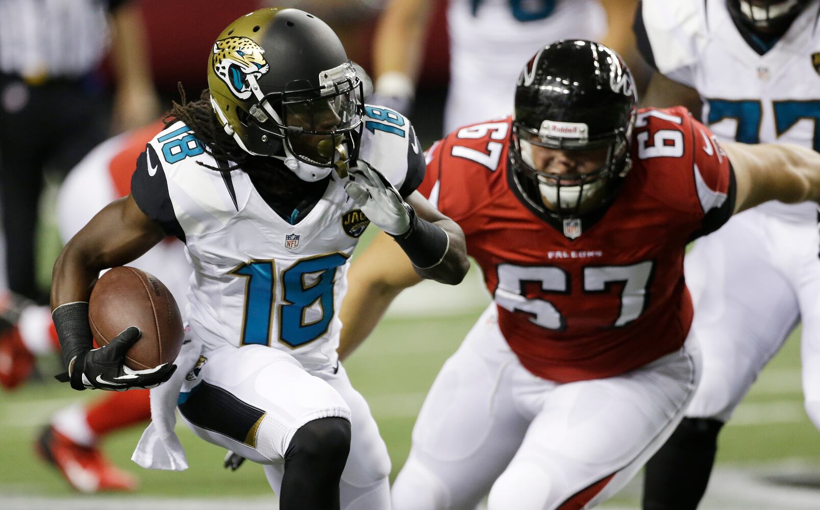 Jaguars at Falcons football