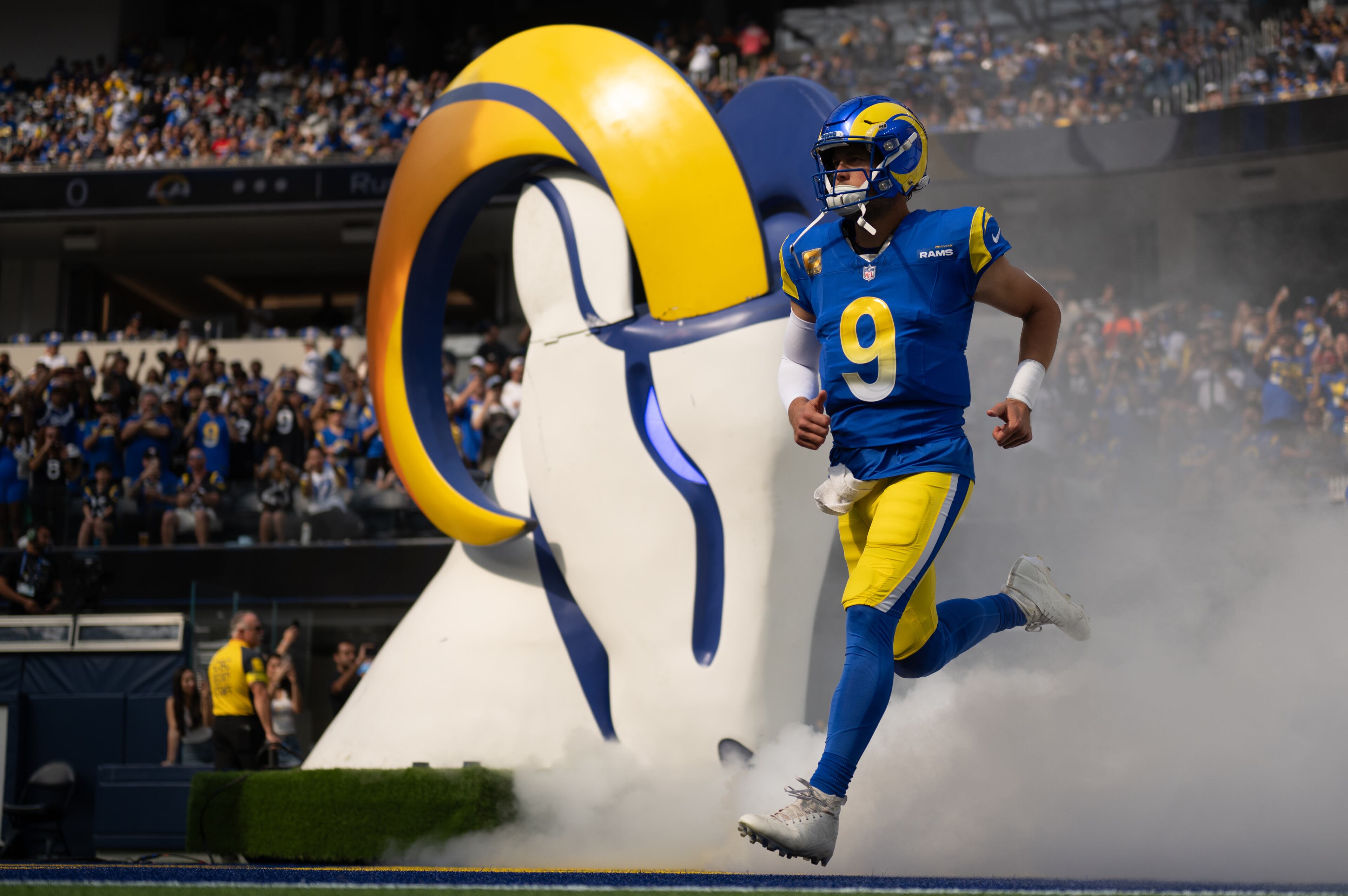 Saints Rams Football