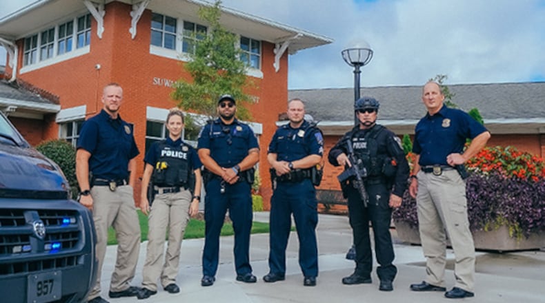 The Suwanee Police Department's PACT program (Police and Citizens Together) provides citizens access to a Suwanee police officer specifically assigned to their neighborhood. (Courtesy Suwanee Police Department)