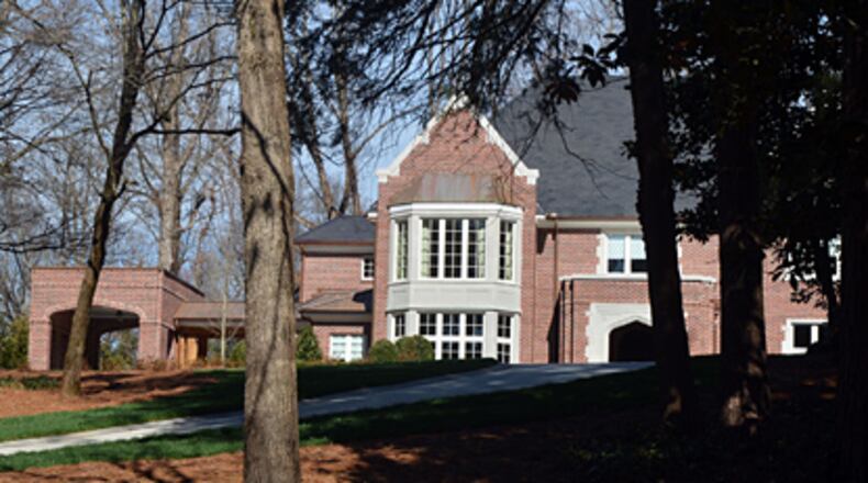 The new residence of Archbishop Wilton Gregory on Habersham Road in the Buckhead neighborhood of Atlanta.